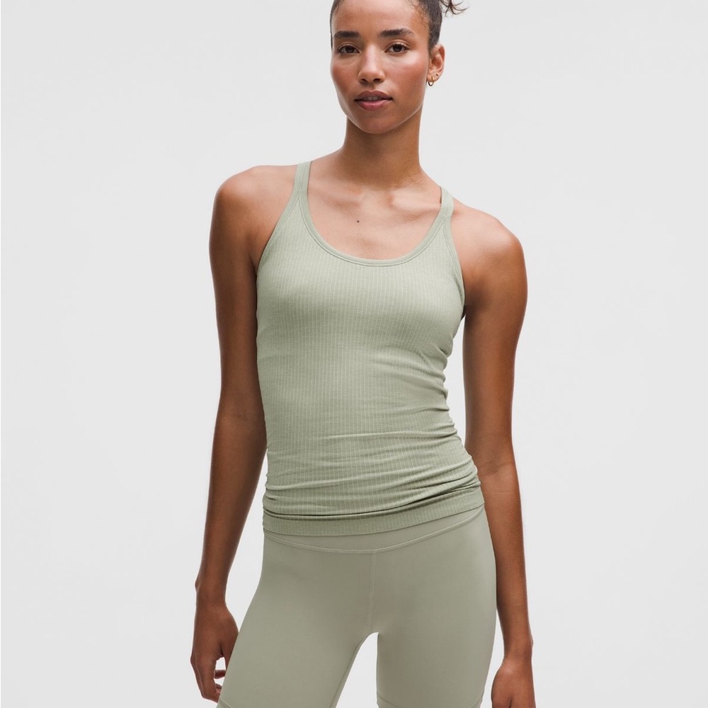 lululemon athletica Green Tank Top